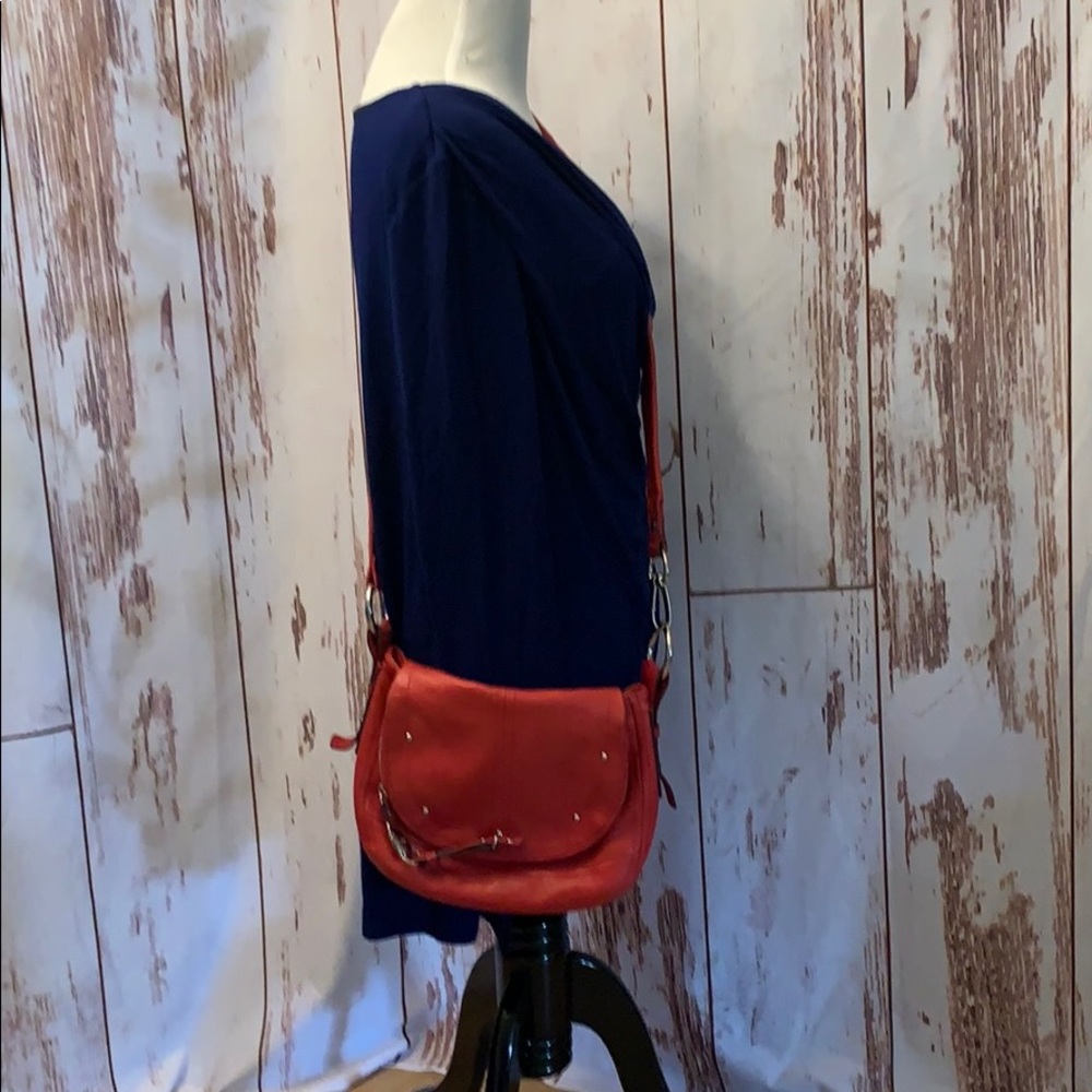 Red B. Makowsky Crossbody purse